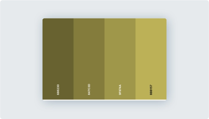 Image for Color Variations of Olive Color