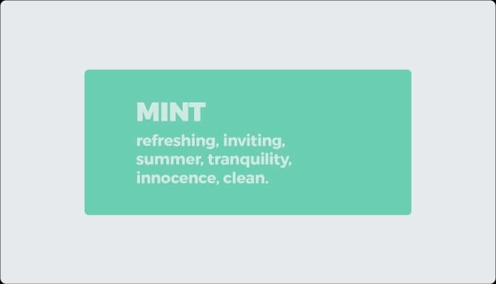 Image for Psychology of Mint Color