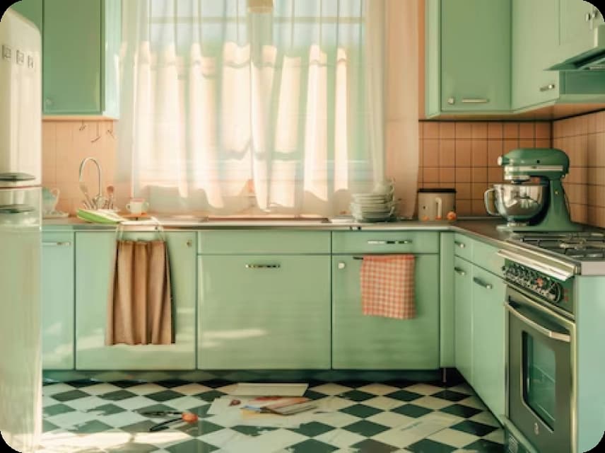 1950s Pastel Color Palettes