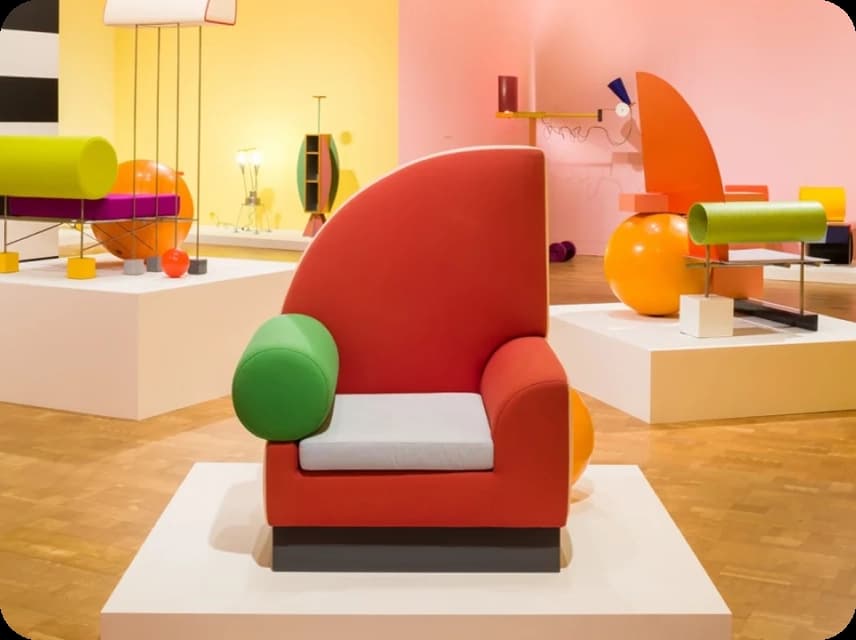 1980s Memphis Design Color Palettes