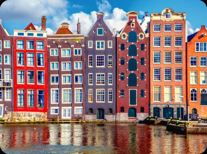 Amsterdam Canal Houses Color Palettes