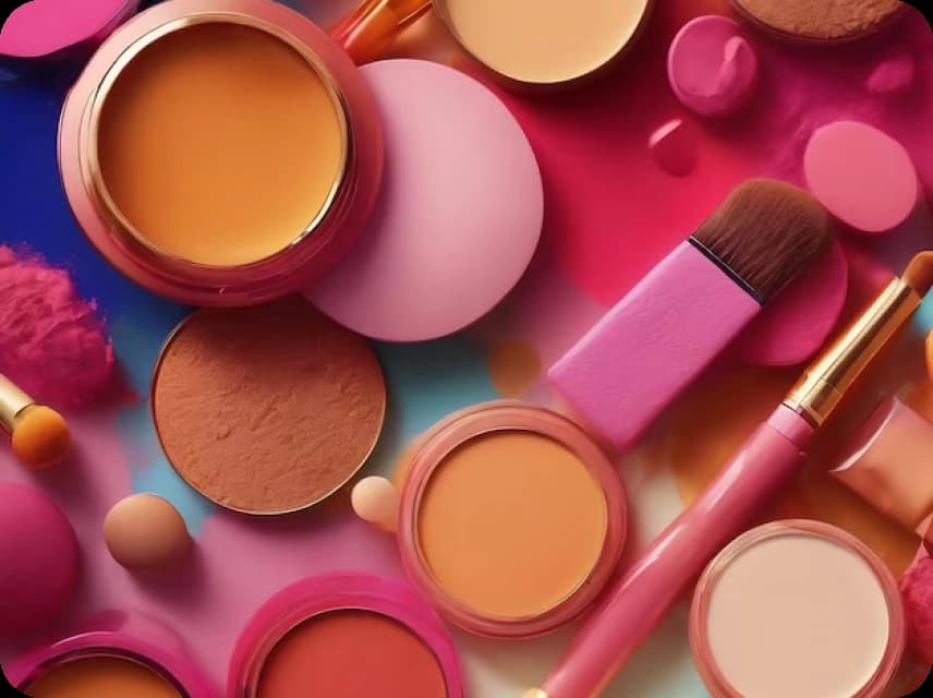 Beauty & Cosmetics Color Palettes