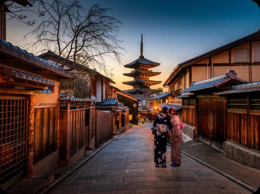 Kyoto Traditional Color Palettes