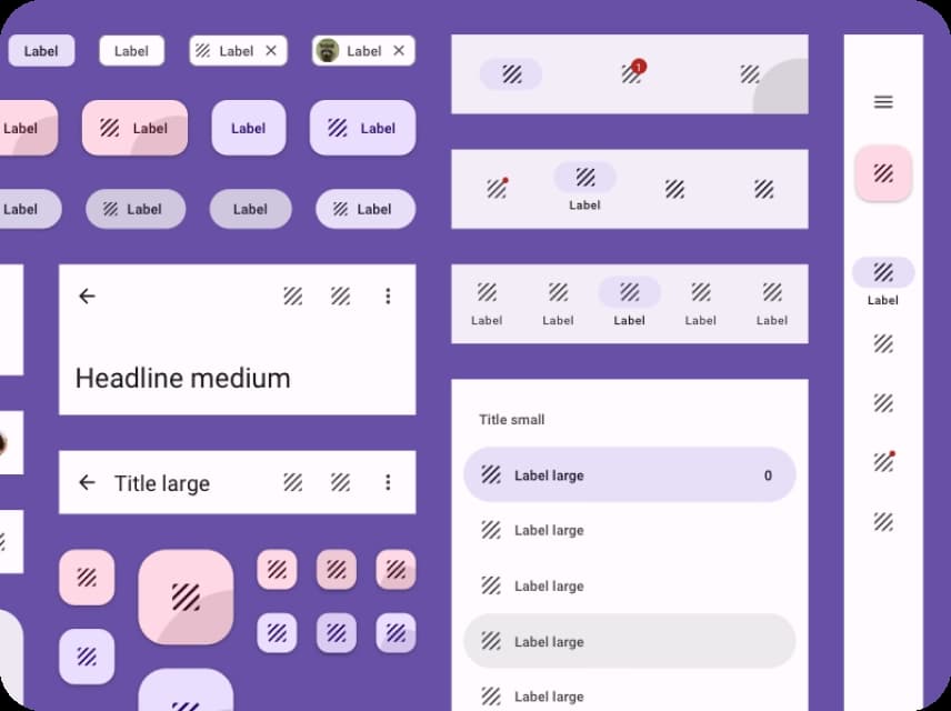 Material UI Design Color Palettes