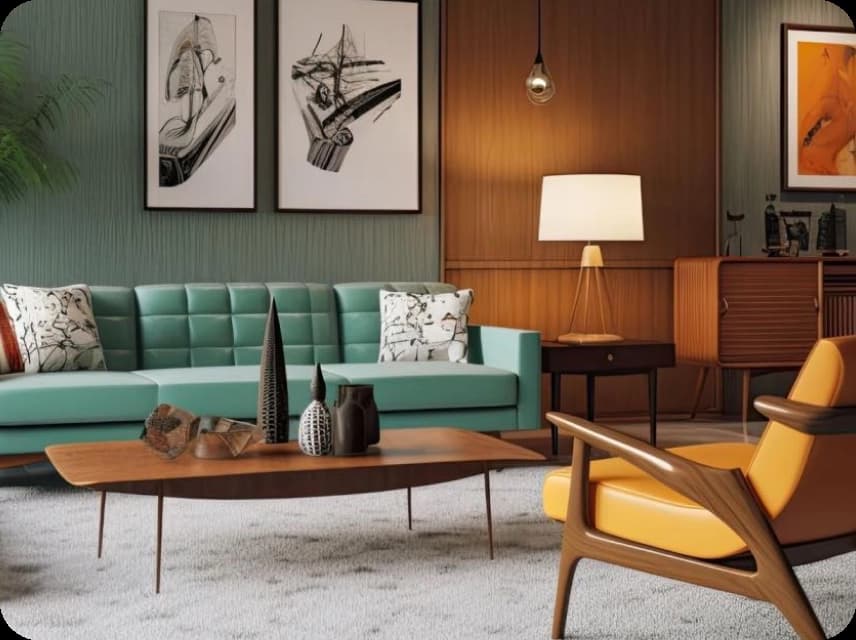 Mid-century Modern Color Palettes