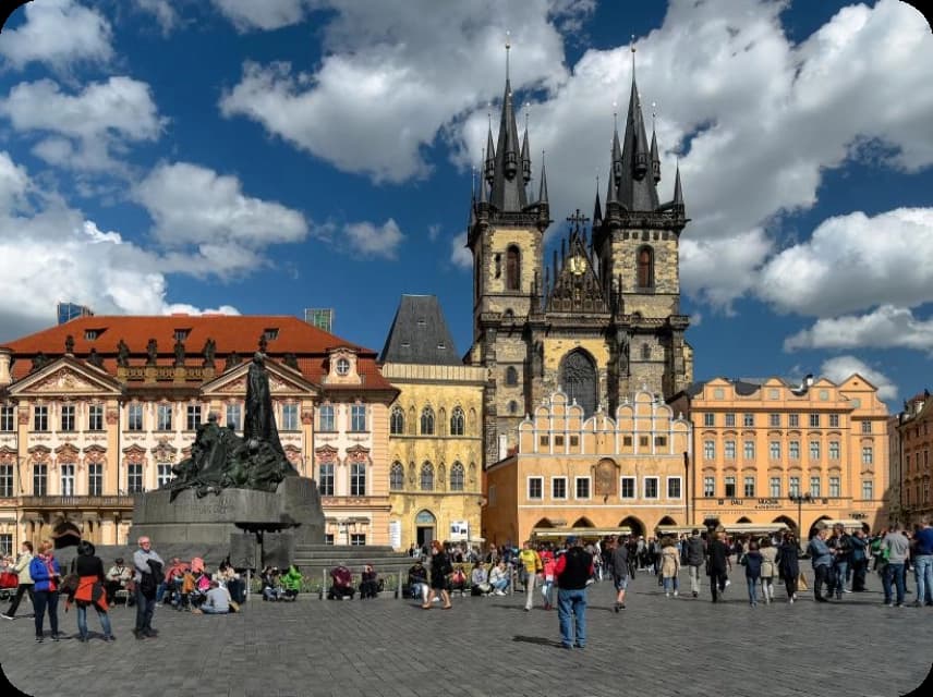 Prague Old Town Color Palettes