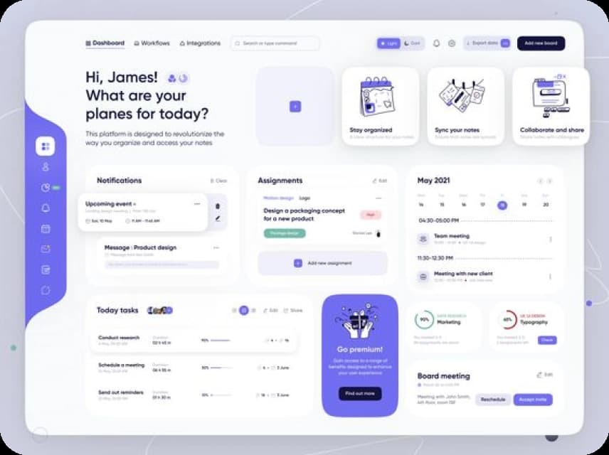 Professional UI Design Color Palettes