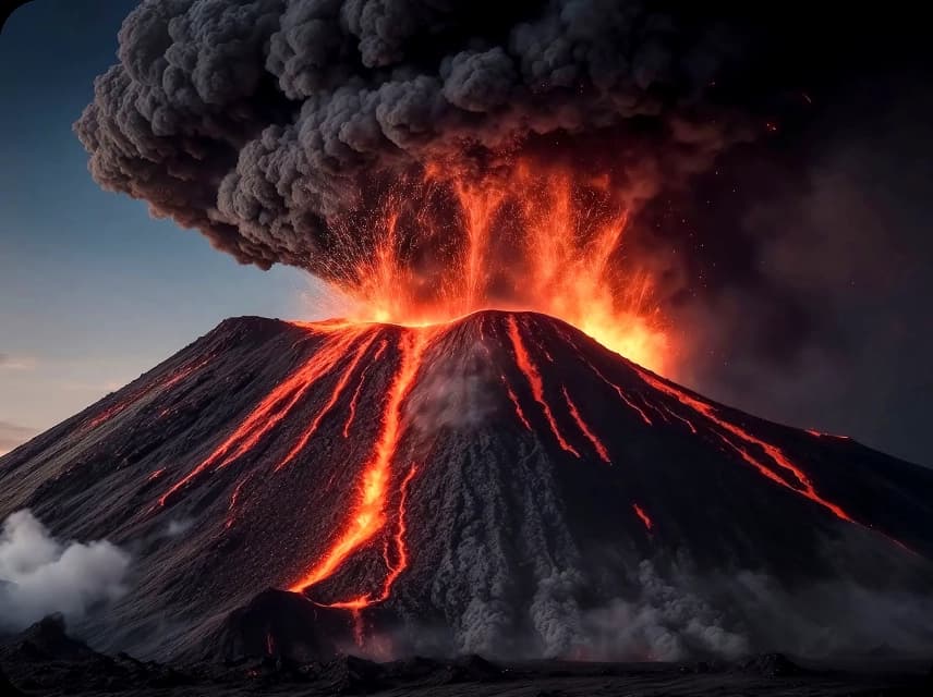 Volcanic Color Palettes